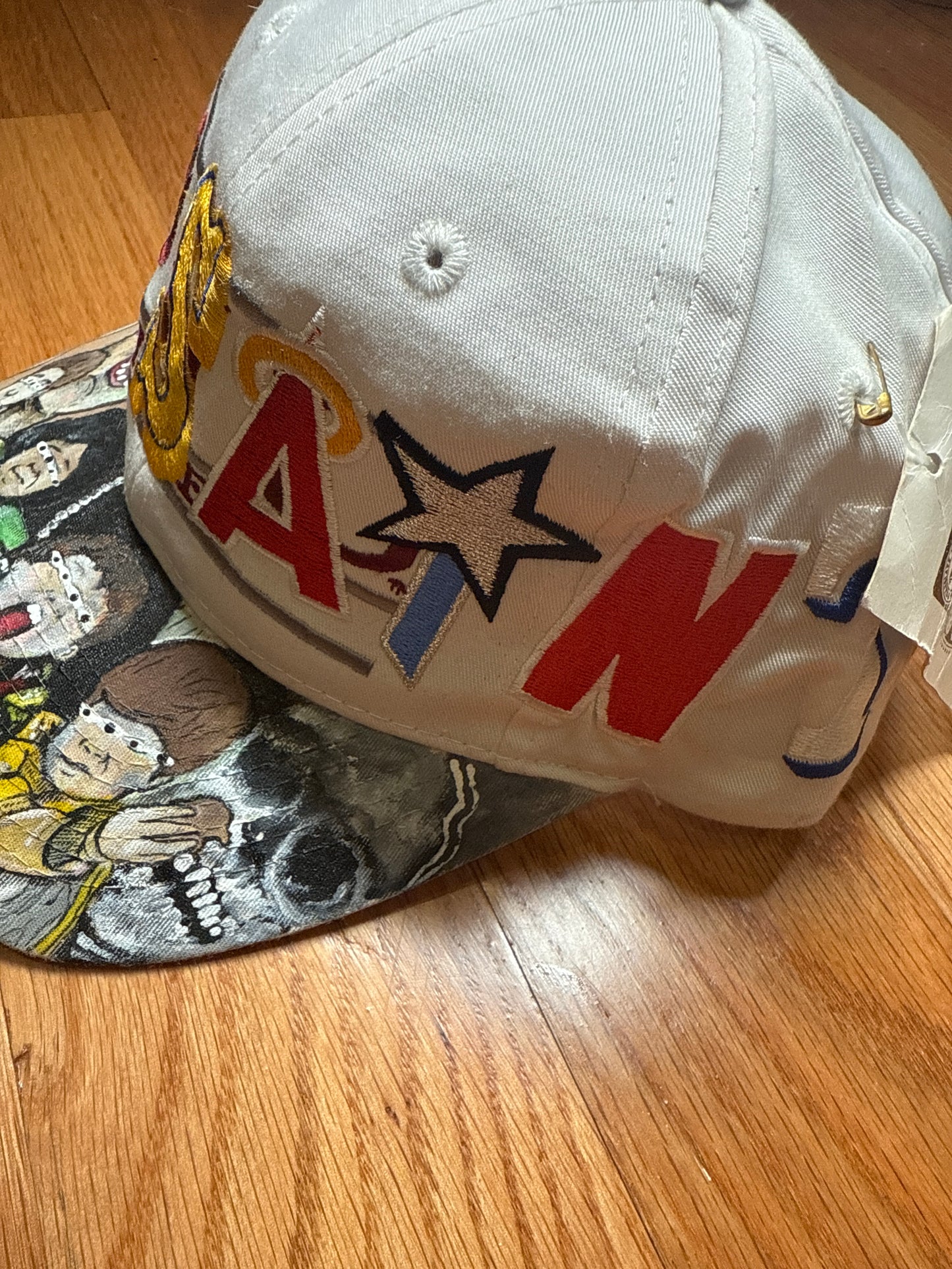 “Live Gooney Die Saint” Custom cap