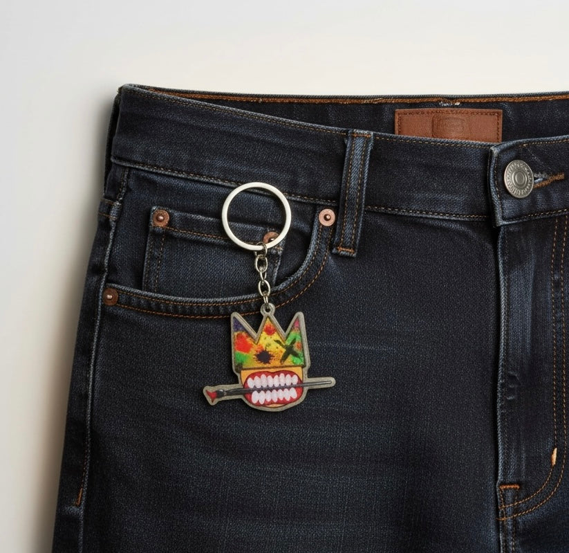 Sample Crown Logo Keychain
