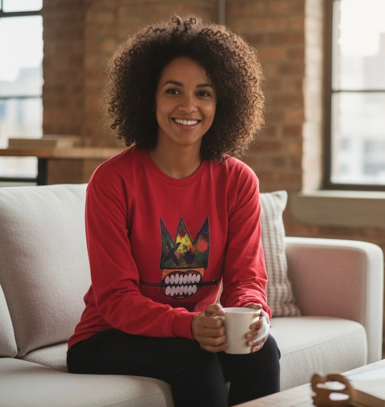 London Customs crown logo Long sleeve