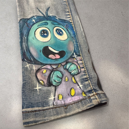 CUSTOM 1 of 1 “INSIDE OUT 2” JEANS