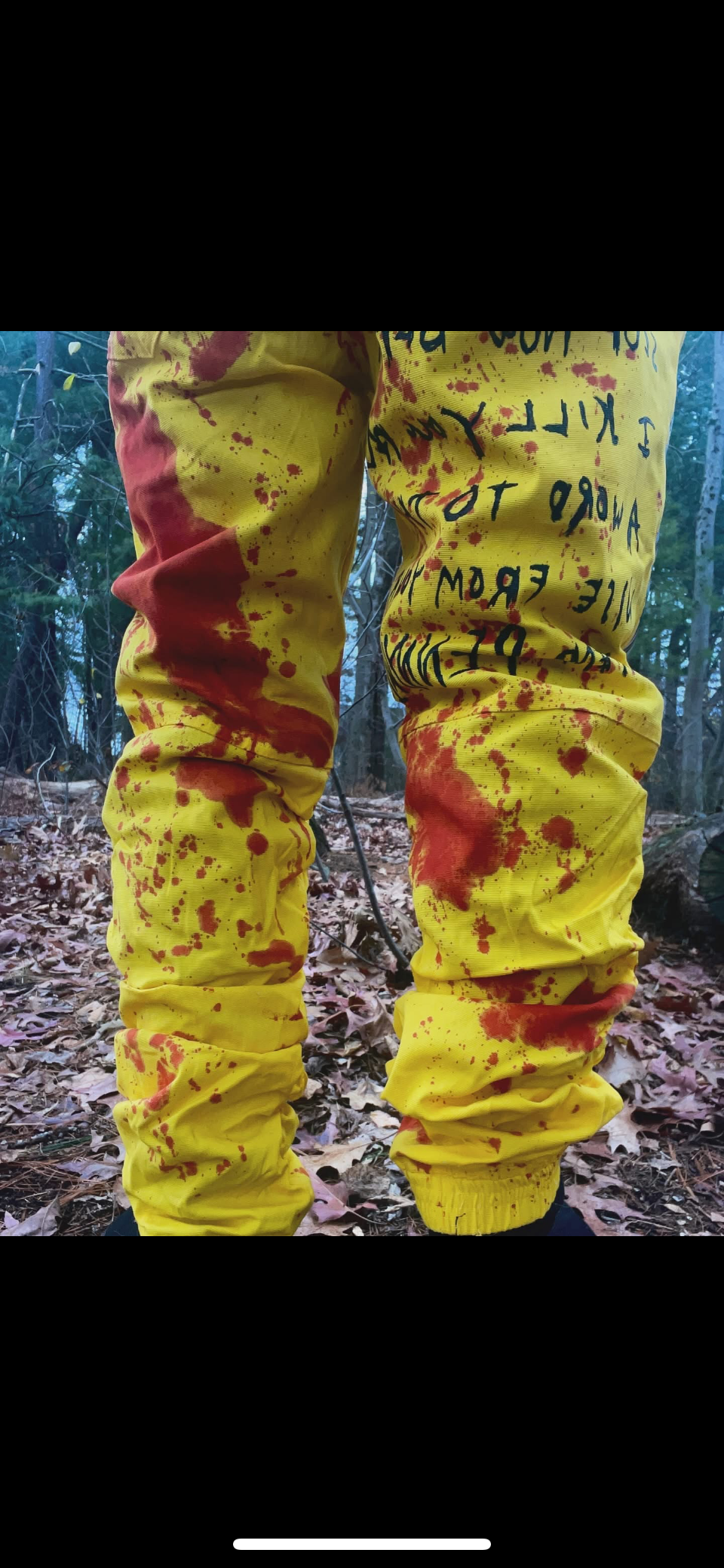 “PENNY WISE” Ruffle pants