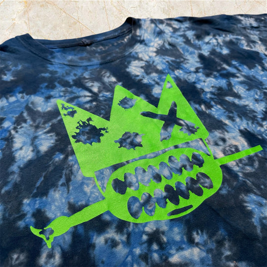 Exclusive Limited London Customs Spooky Green Logo T