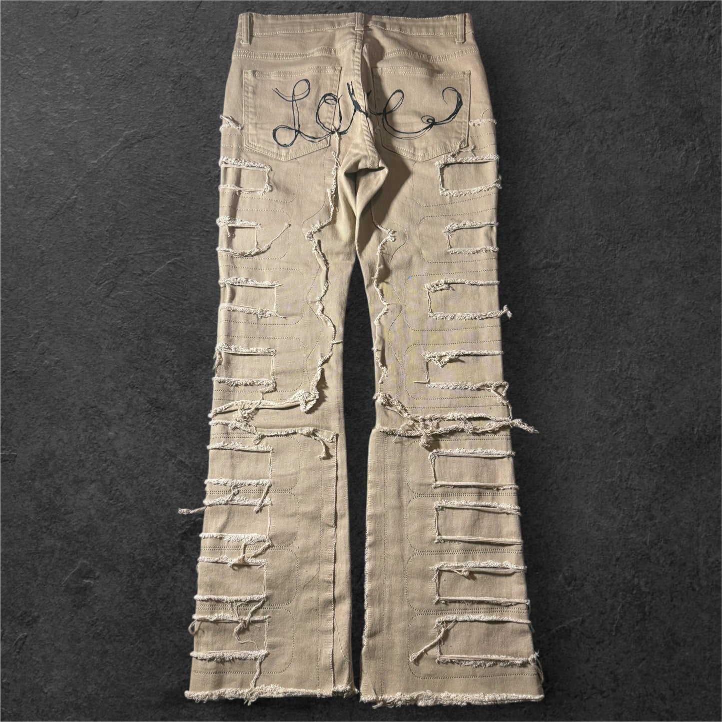 CUSTOM “LOVE” JEANS