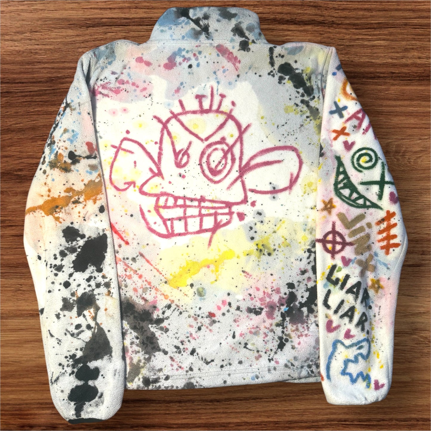 CUSTOM “ARCANE” JINX ZIP CREWNECK