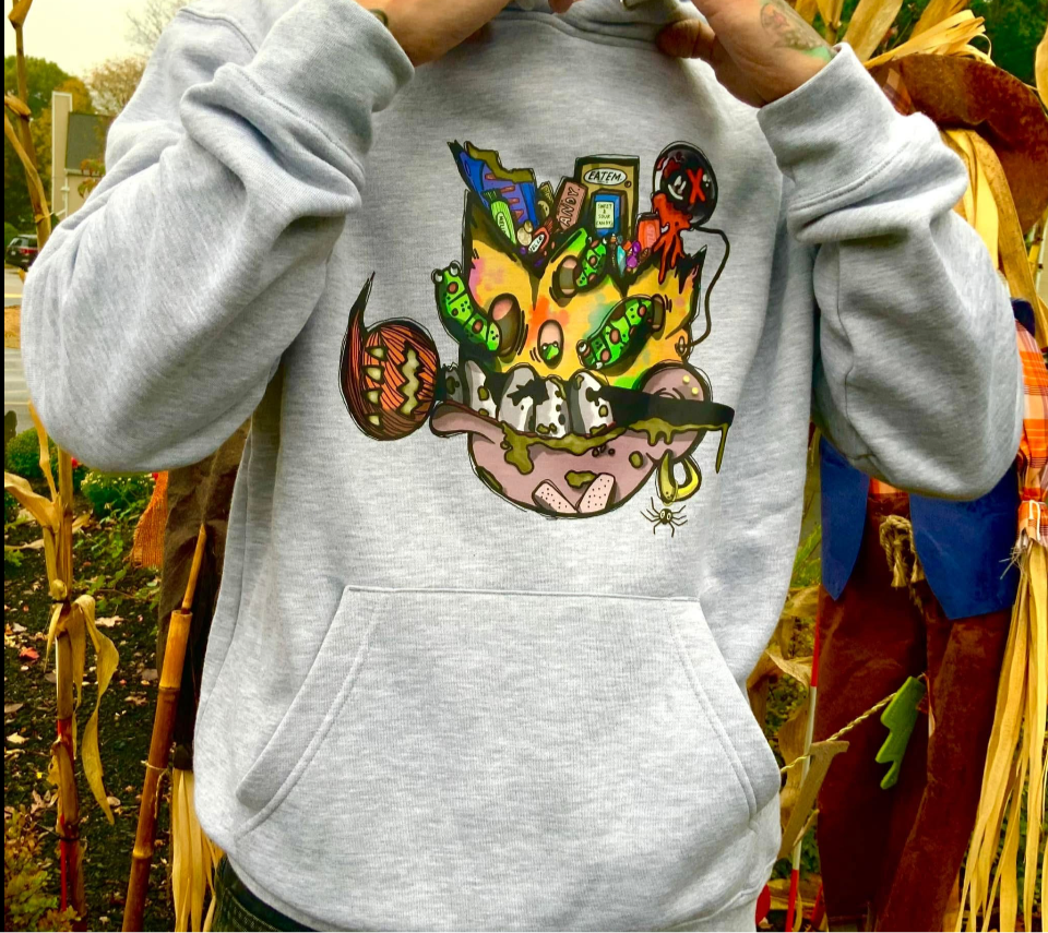 “HIDE YOUR CANDY” LC SPOOKY HOODIE