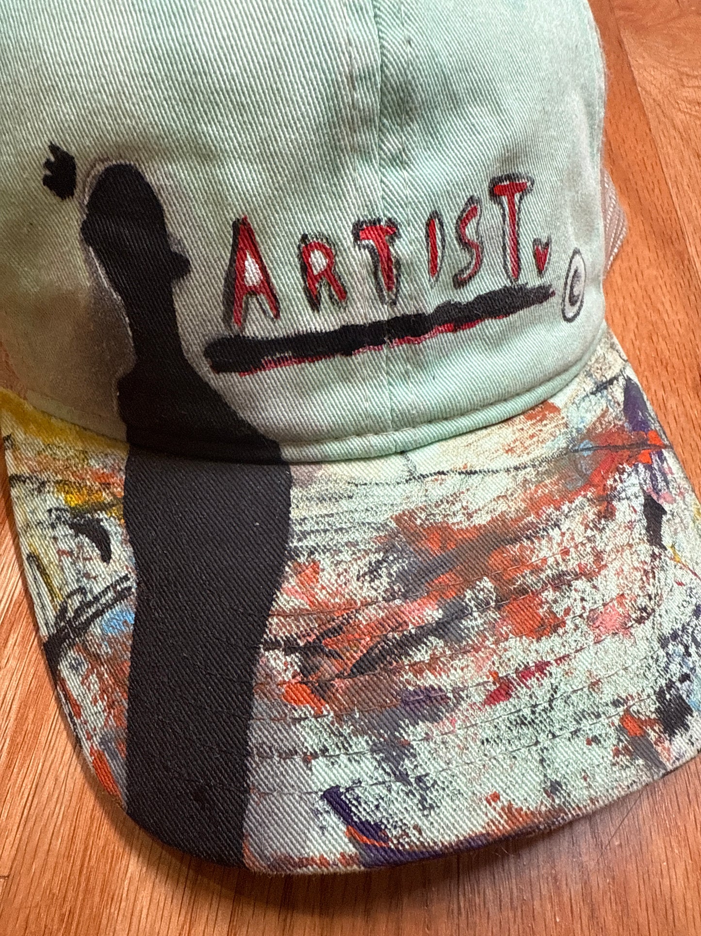 “Artist” Custom cap