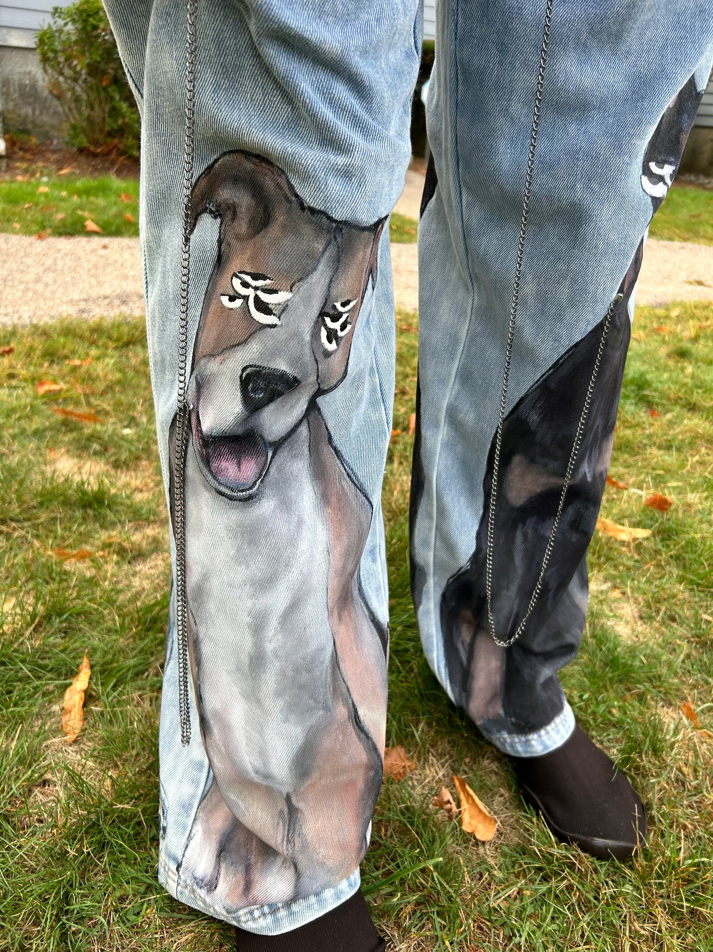 Custom “BIG DOG” “Loyalty” Pants