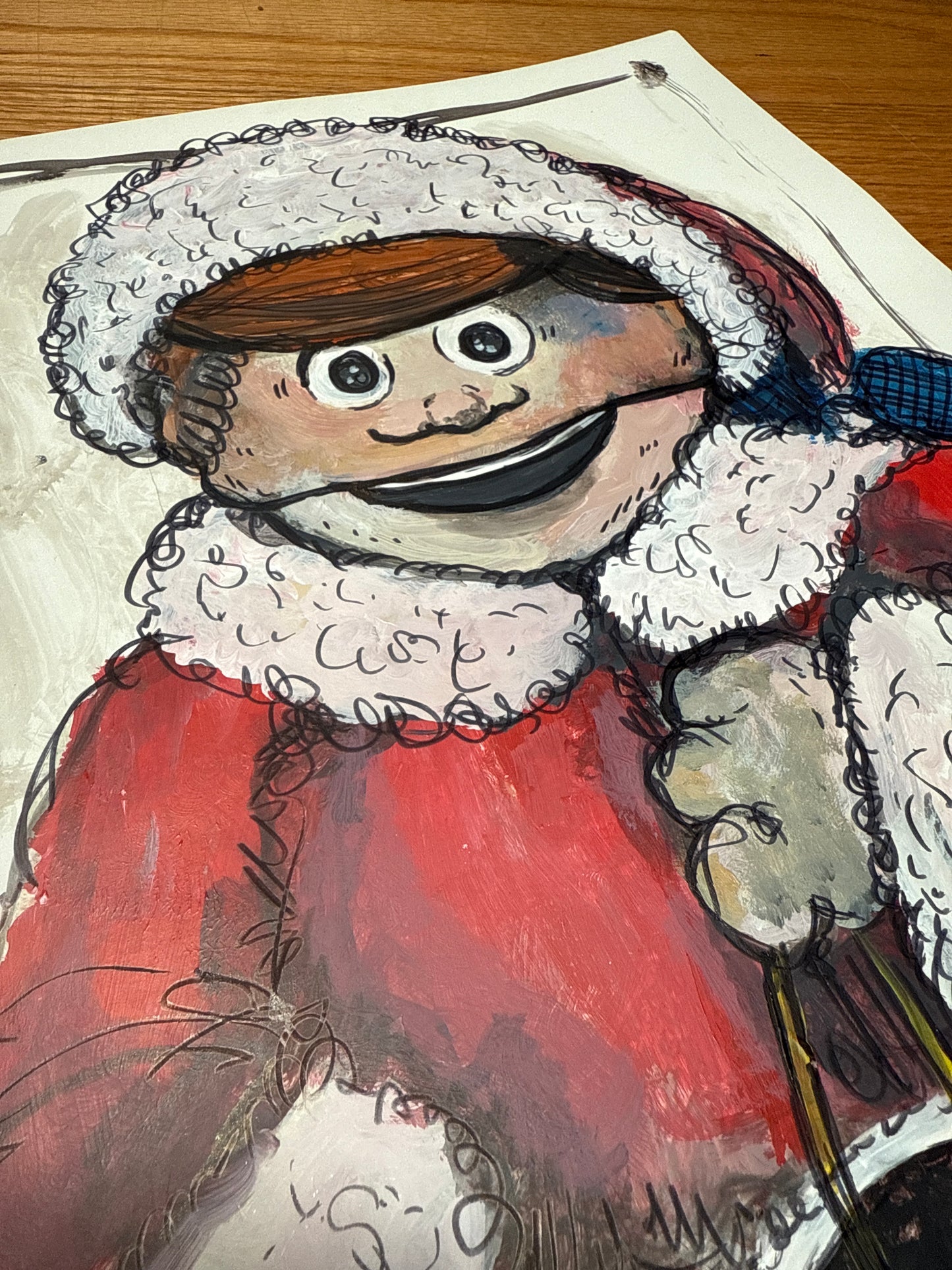 “Kris Kringle” Original art