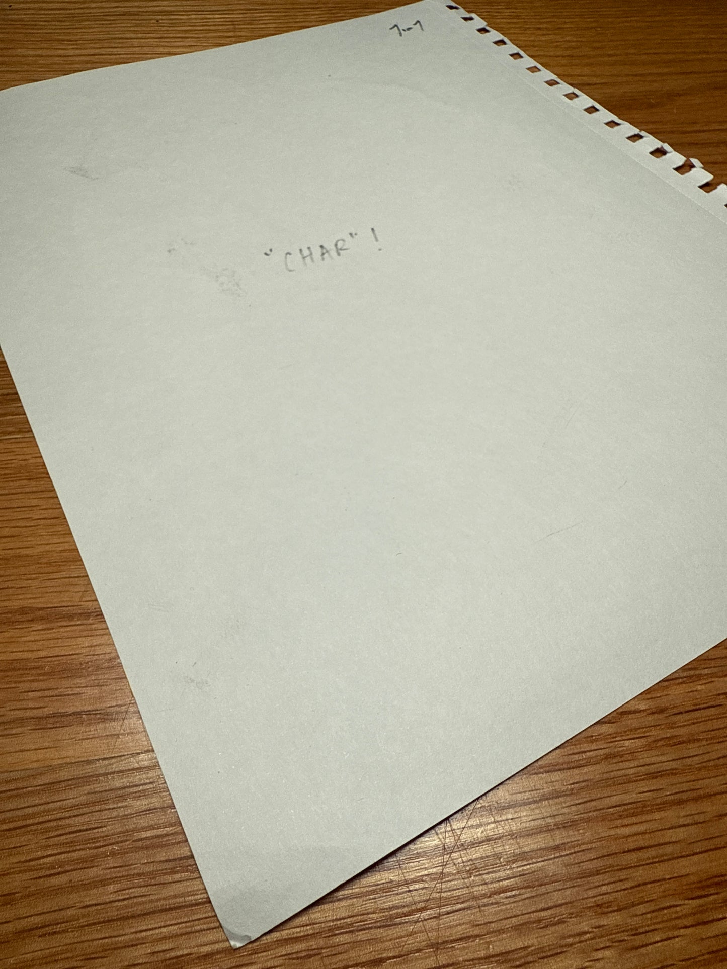 “CHAR” Original Painting