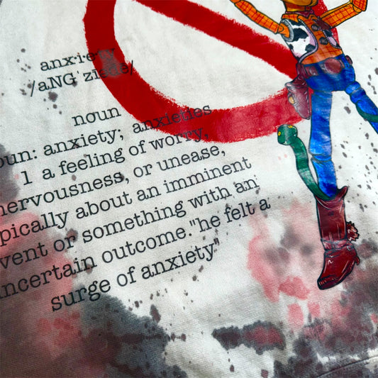 Limited edition “Anxiety” Woody Crewneck
