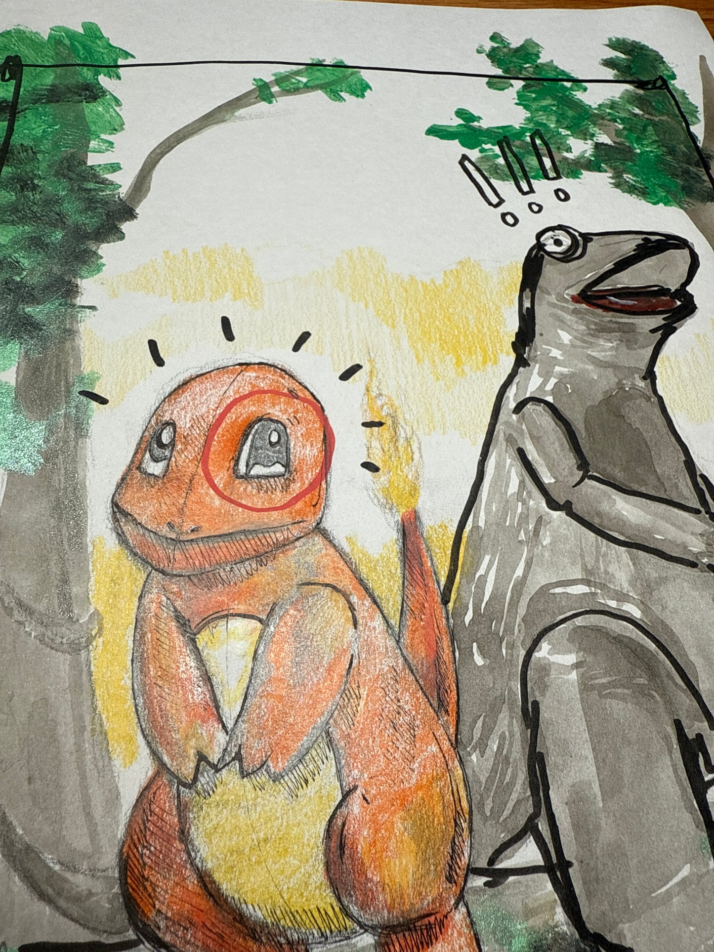 “CHAR” Original Painting