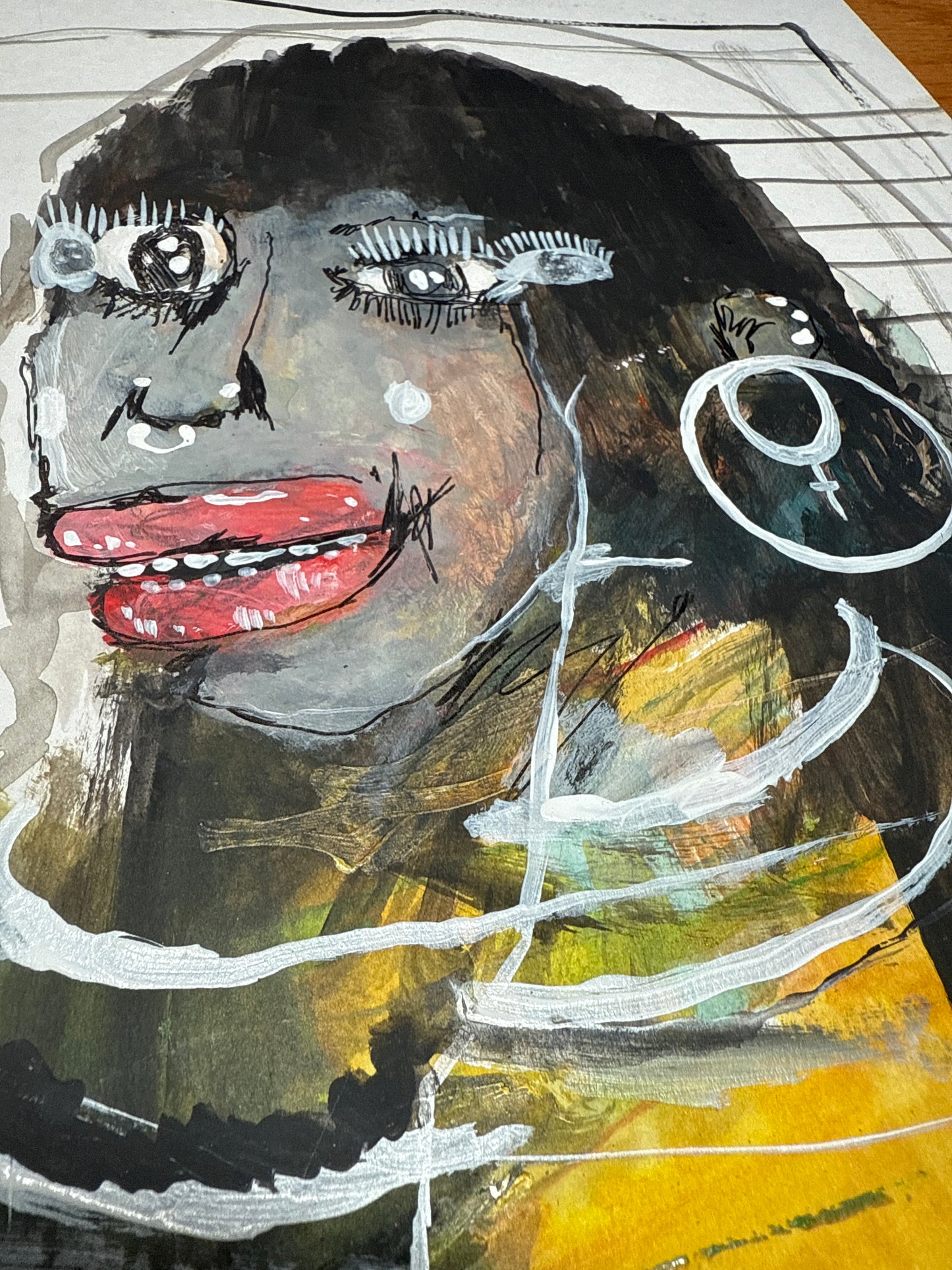 “Real Eyes” Original Art