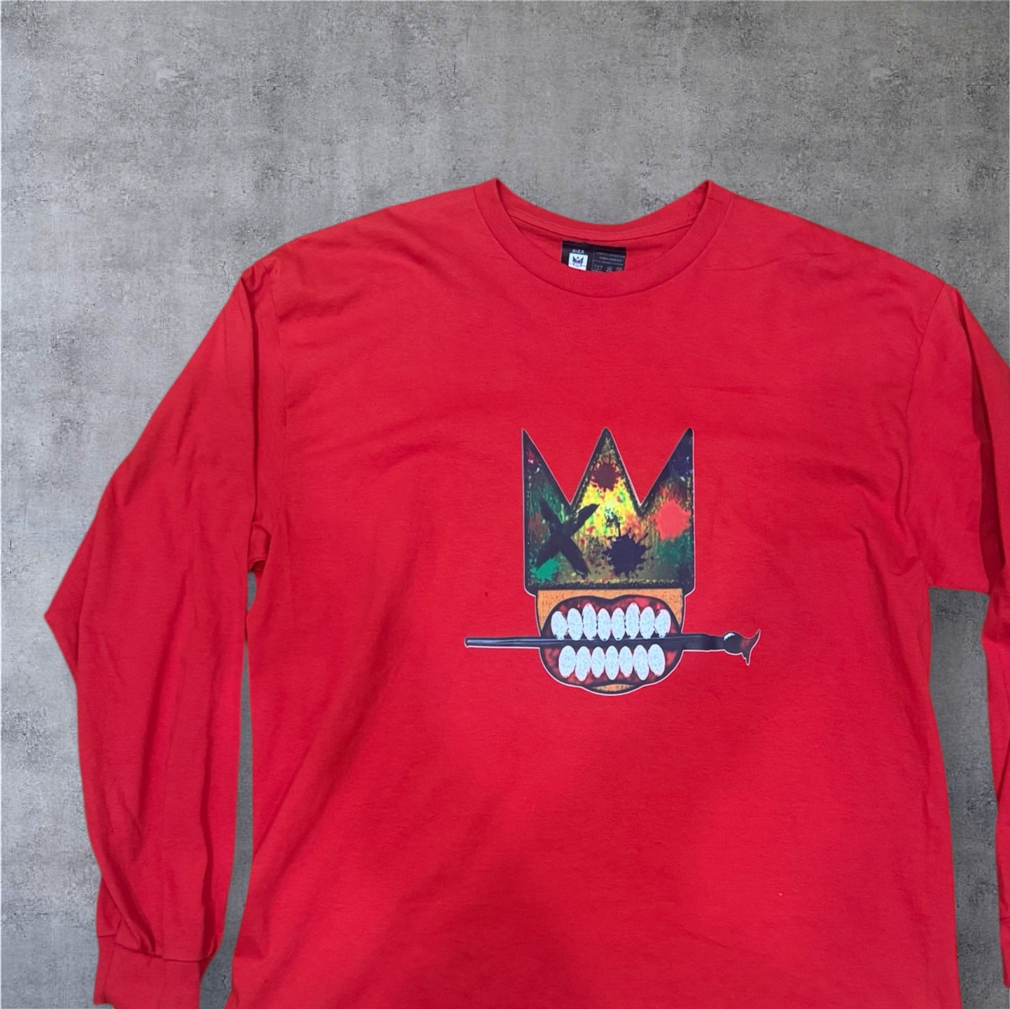 London Customs crown logo Long sleeve