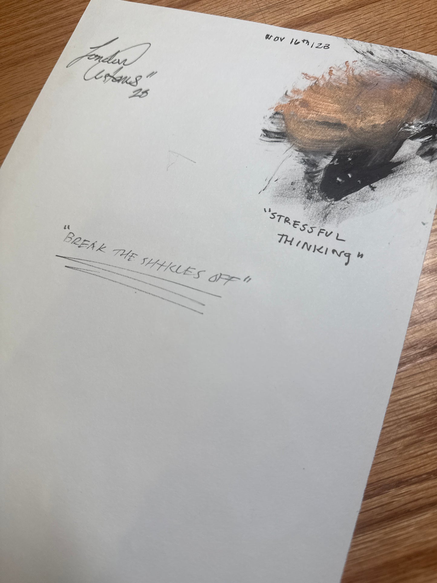 “Break The shackles off “Original Art