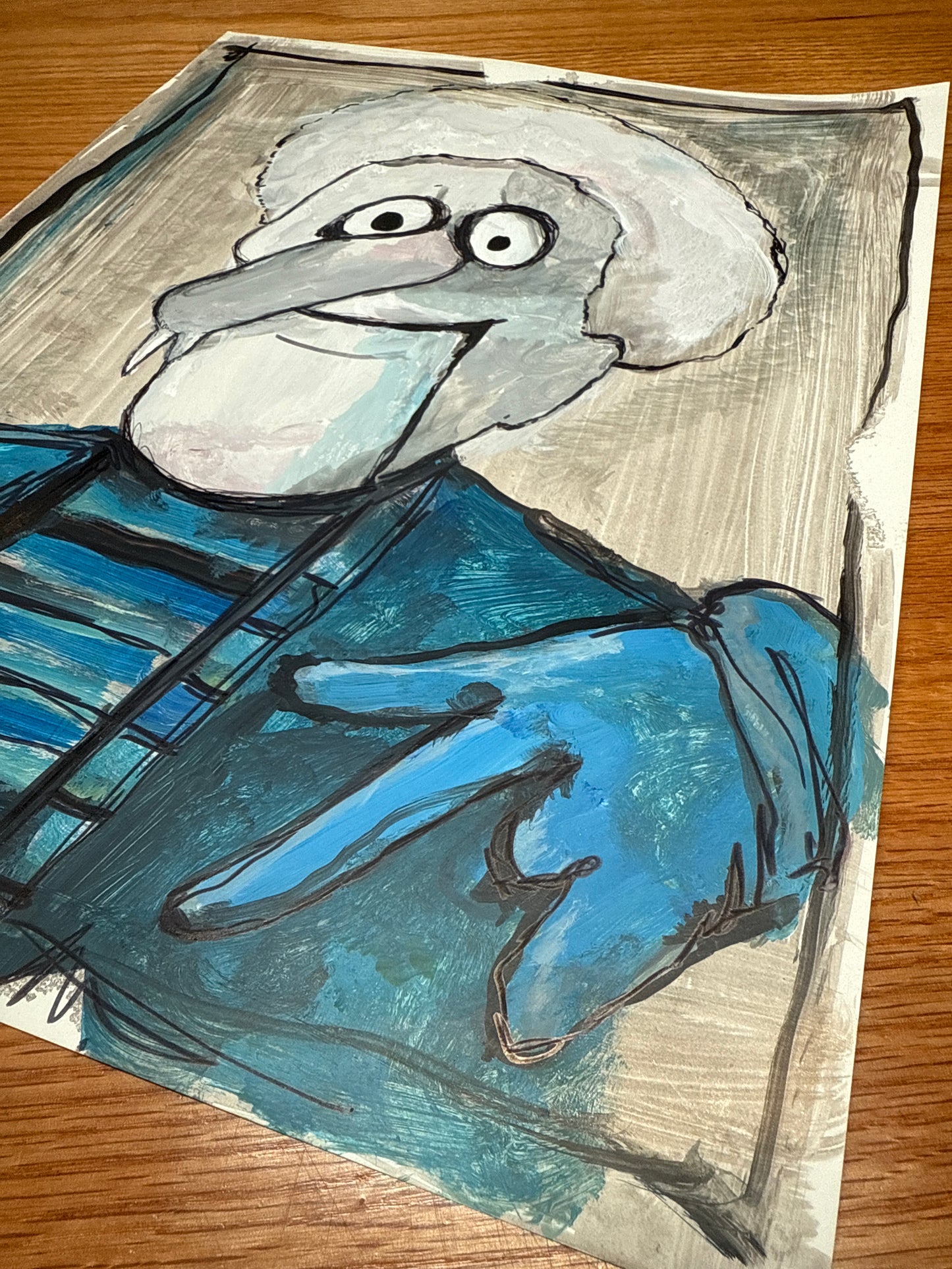 “Snowmiser” Original art