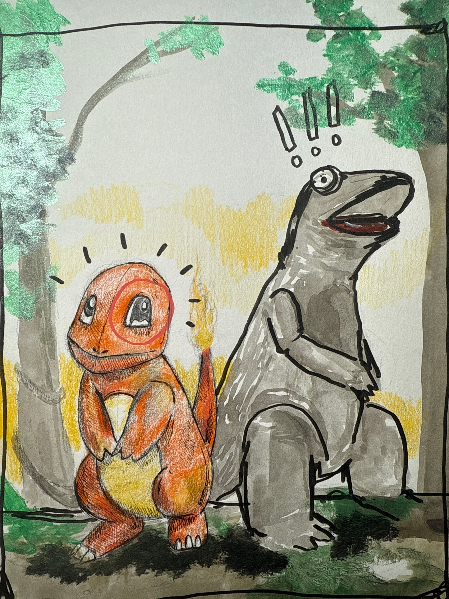 “CHAR” Original Painting