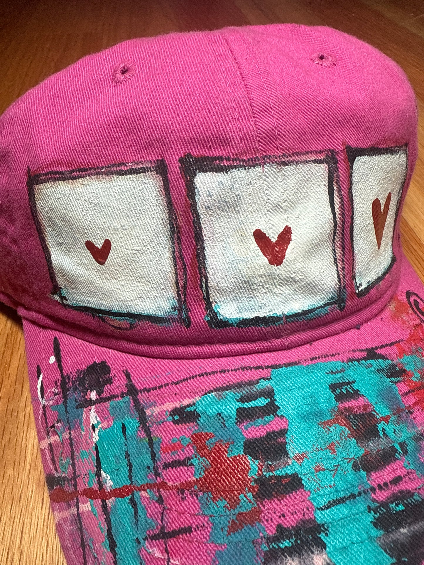 “LOVE YOU MORE” Custom cap