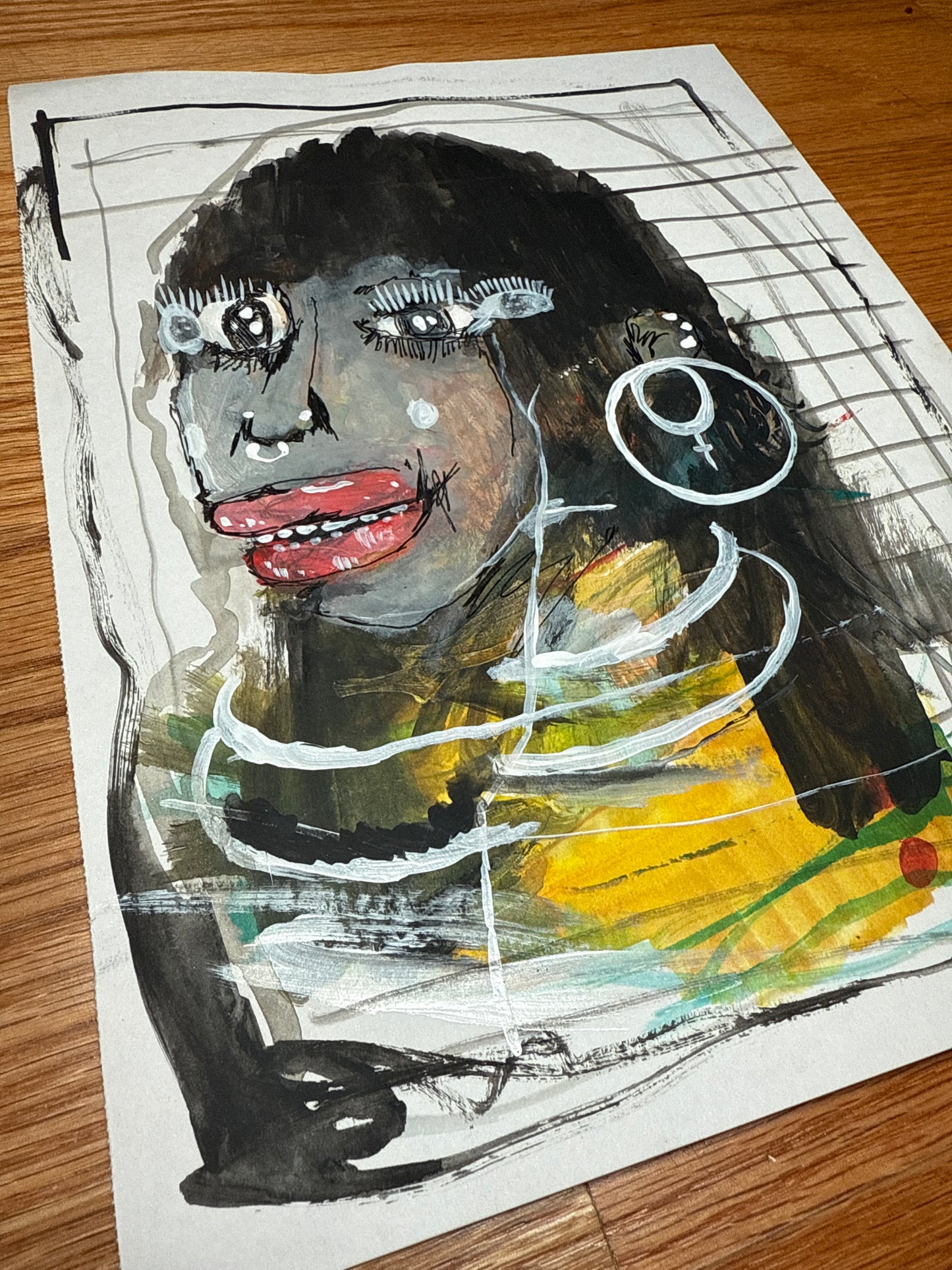 “Real Eyes” Original Art