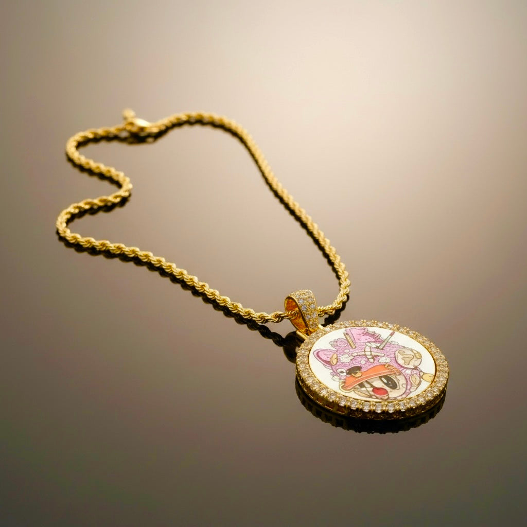 “Projects” CZ diamond Pendent Chain