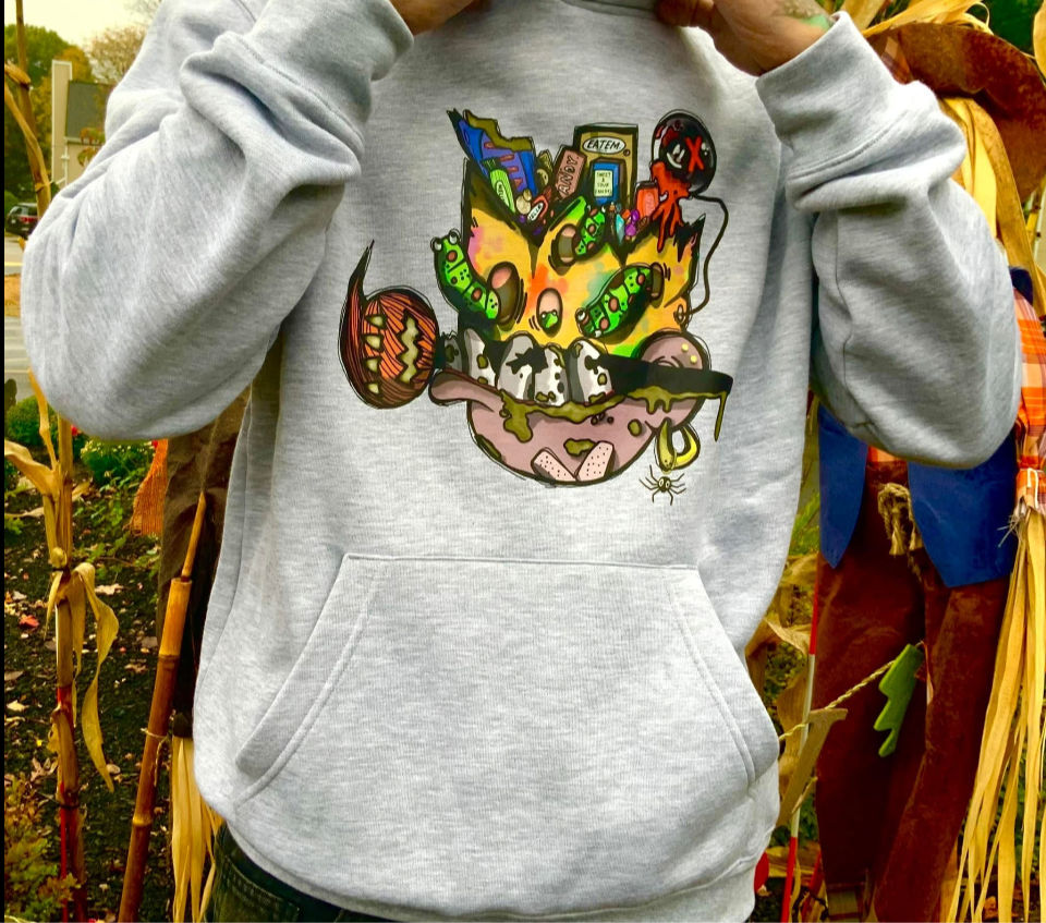 “HIDE YOUR CANDY” LC SPOOKY HOODIE