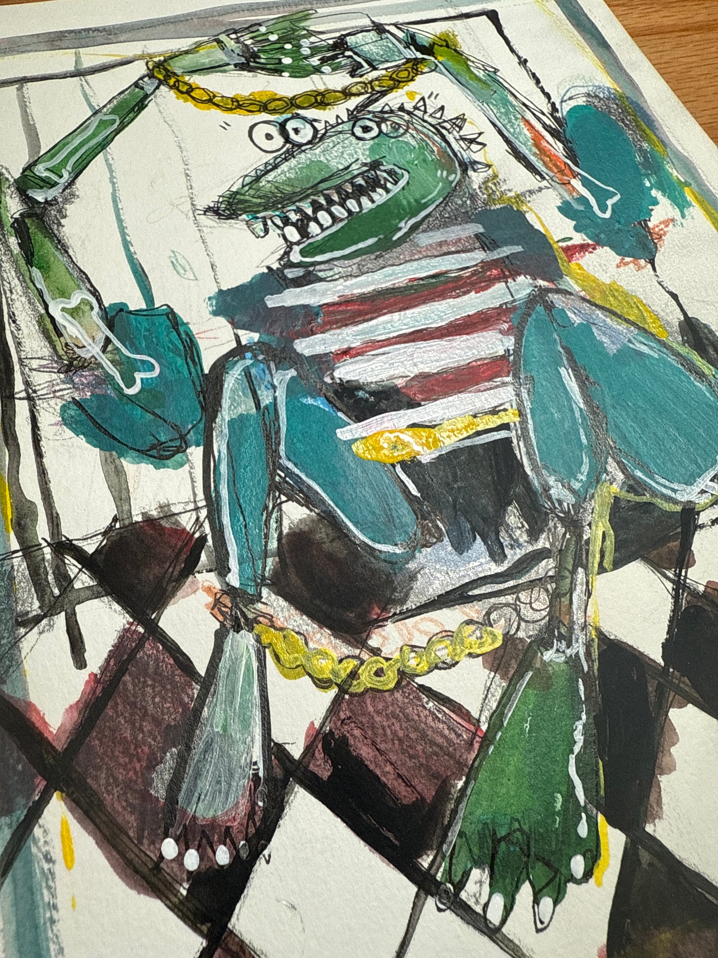 “Break The shackles off “Original Art