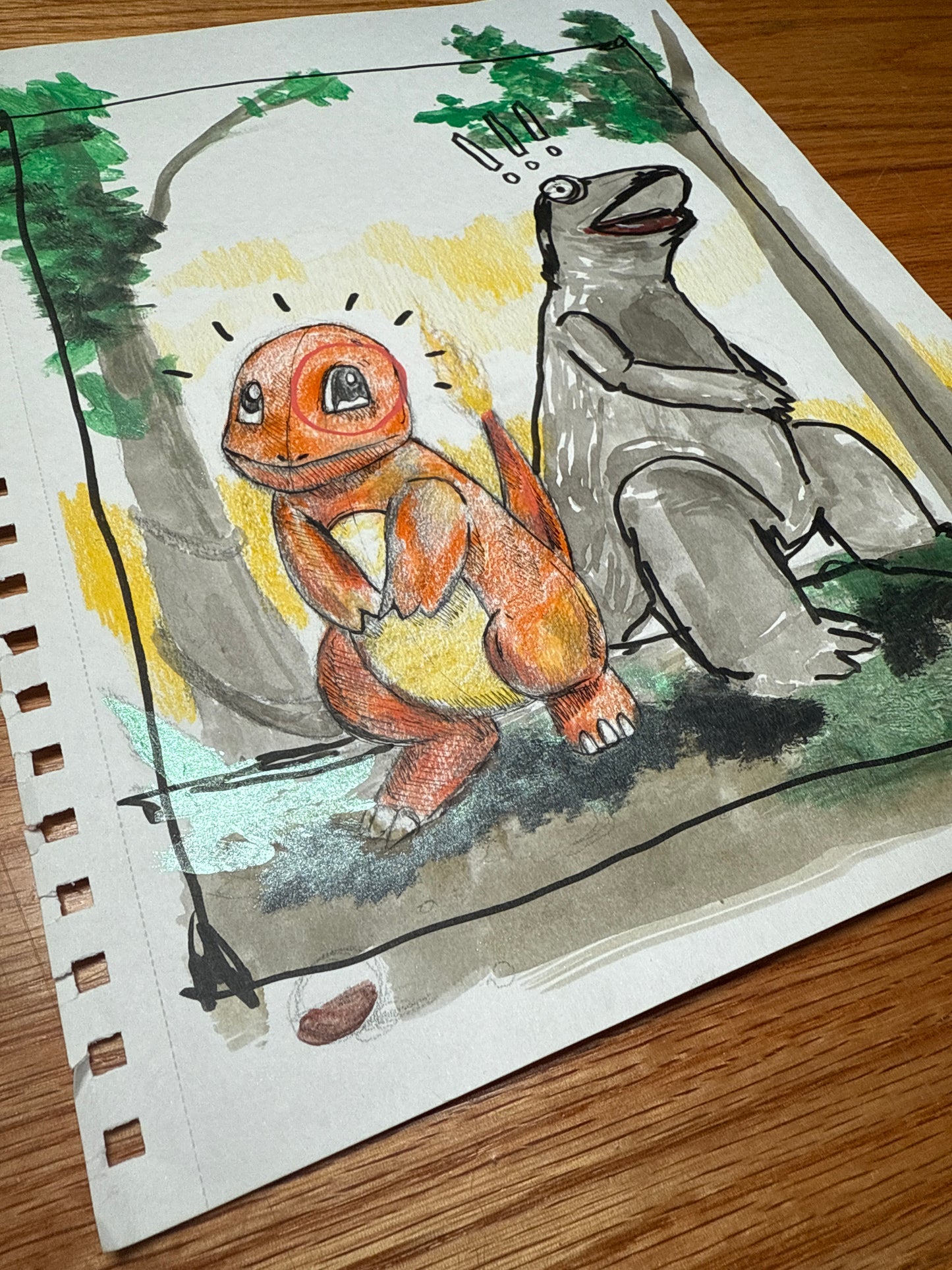 “CHAR” Original Painting