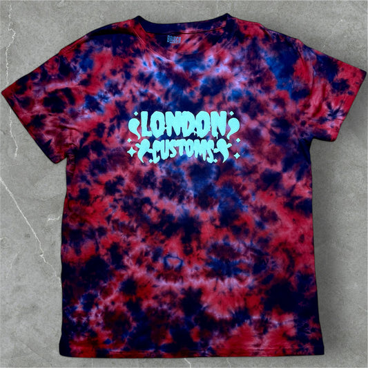 Exclusive Limited Tye Dye London Customs Spooky T