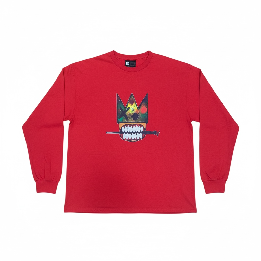 London Customs crown logo Long sleeve