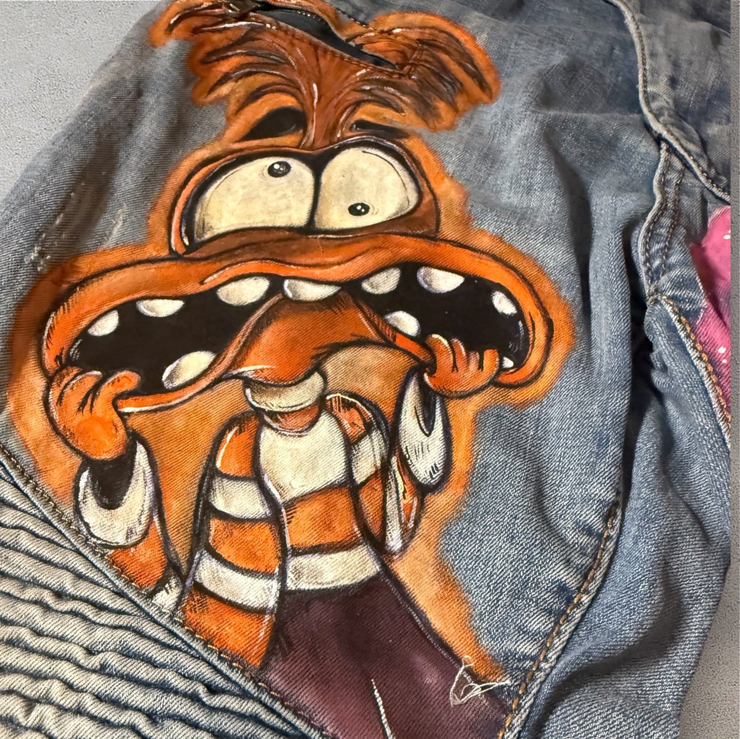 CUSTOM 1 of 1 “INSIDE OUT 2” JEANS