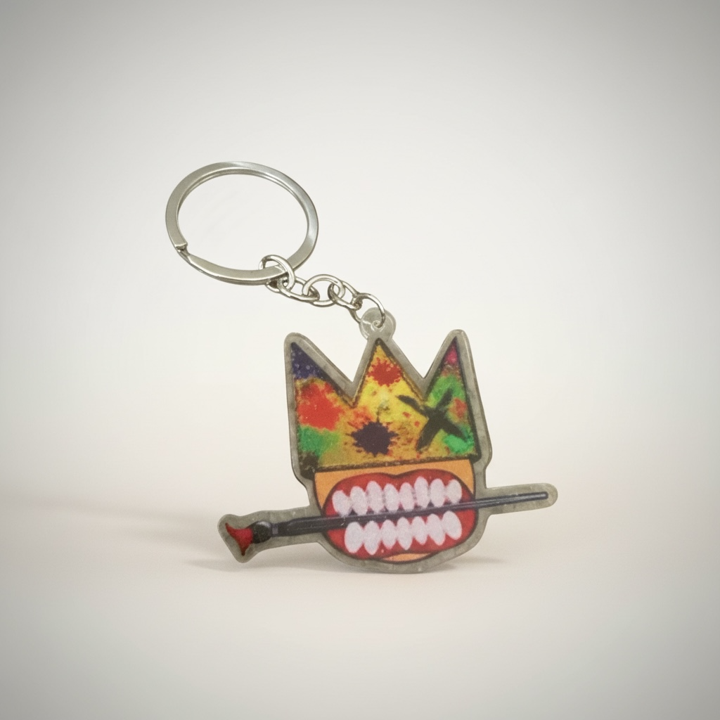 Sample Crown Logo Keychain
