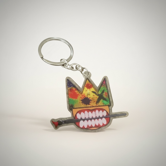 Sample Crown Logo Keychain
