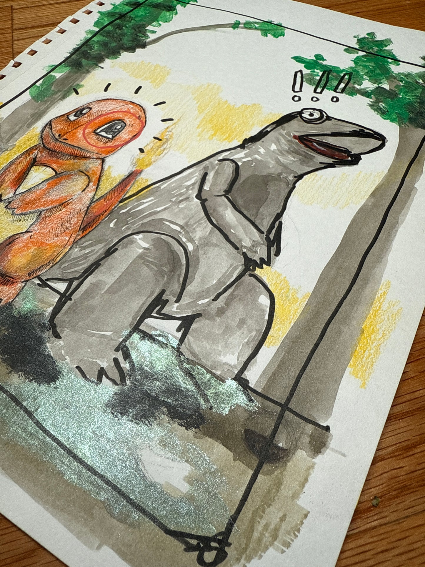 “CHAR” Original Painting