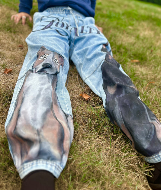 Custom “BIG DOG” “Loyalty” Pants