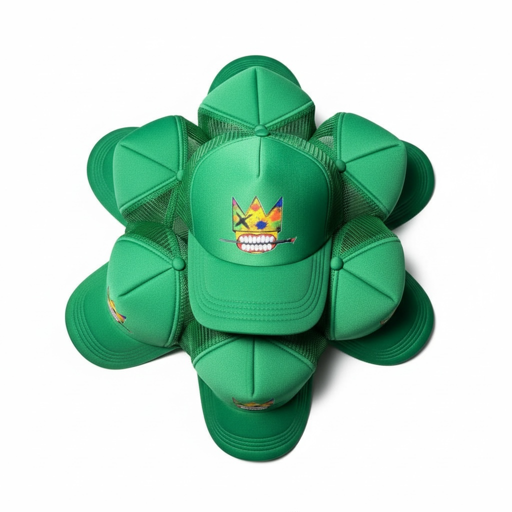 London Customs crown logo Trucker cap