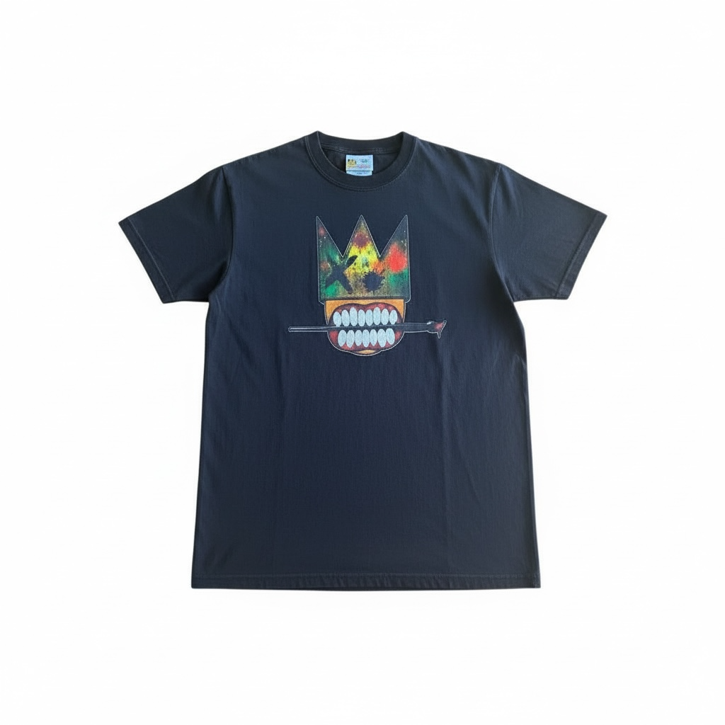 London Customs crown logo T shirt