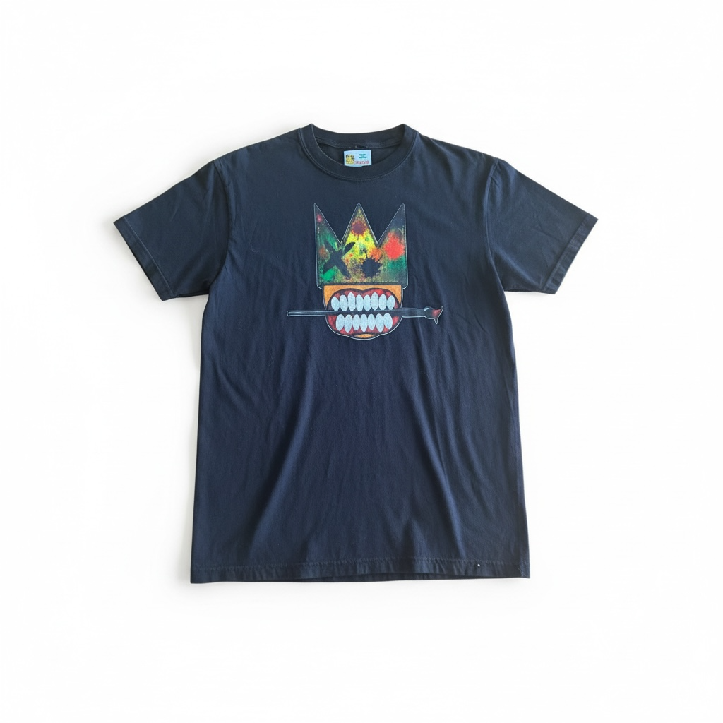 London Customs crown logo T shirt