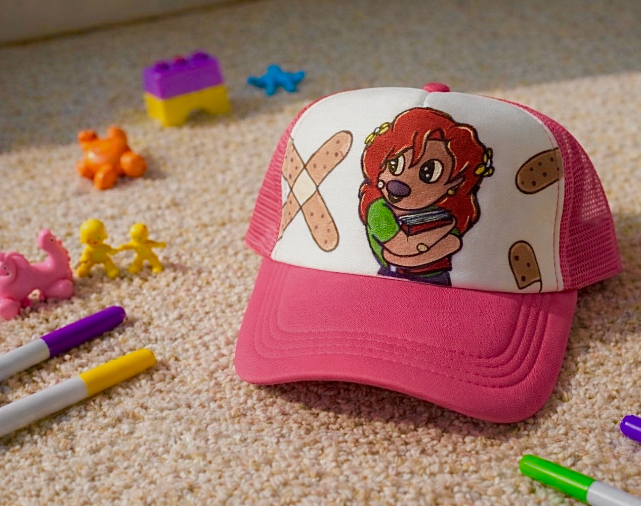 Roxanne is custom cap