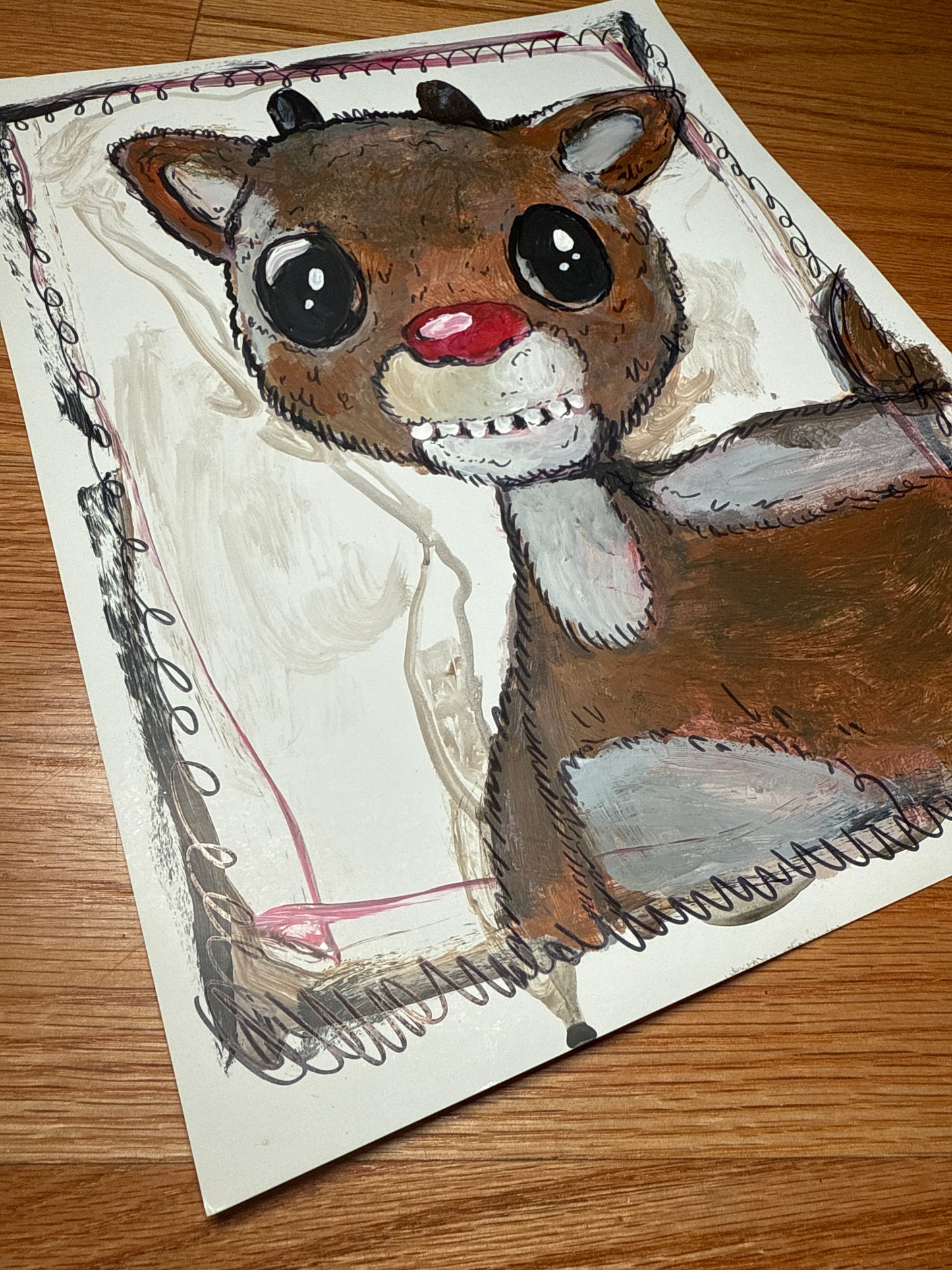 “Rudolph” Original Art