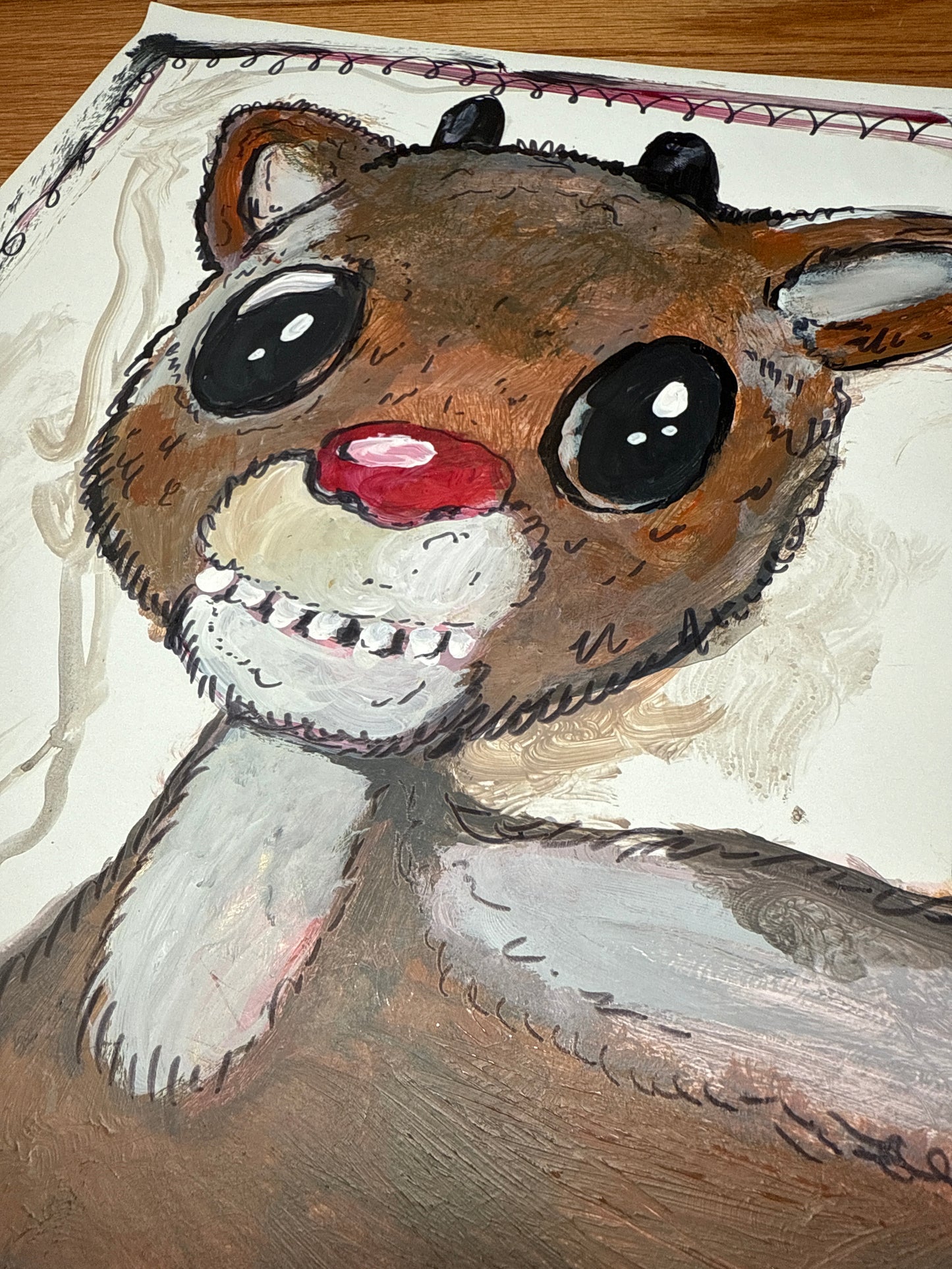“Rudolph” Original Art