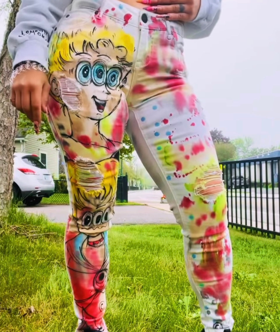 “SAILOR MOON” Jeans