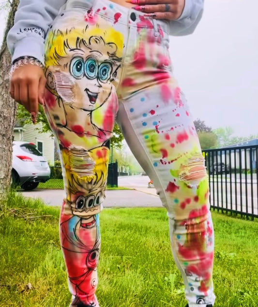 Limited edition “Sailor Moon”Jeans