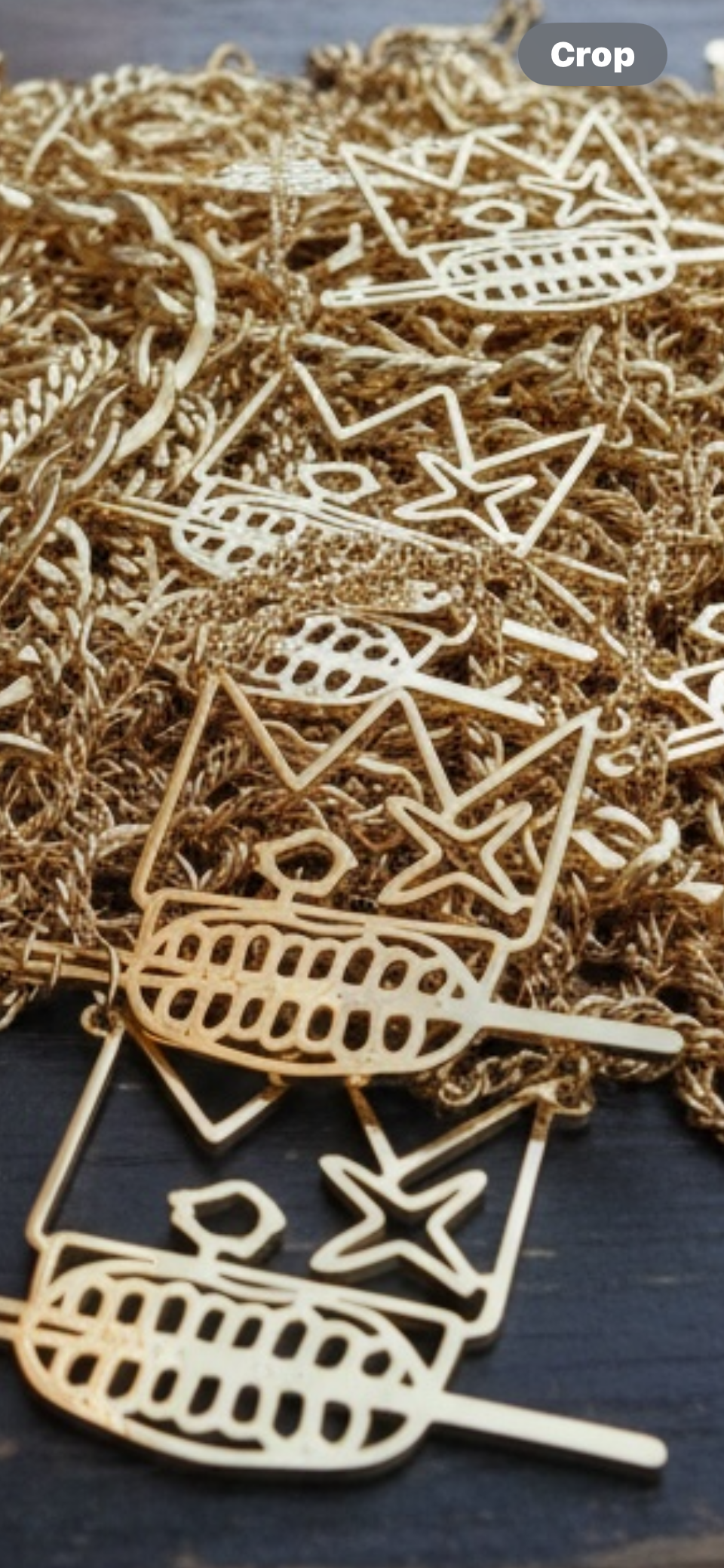 Stainless Steel London Customs Crown pendant Chain