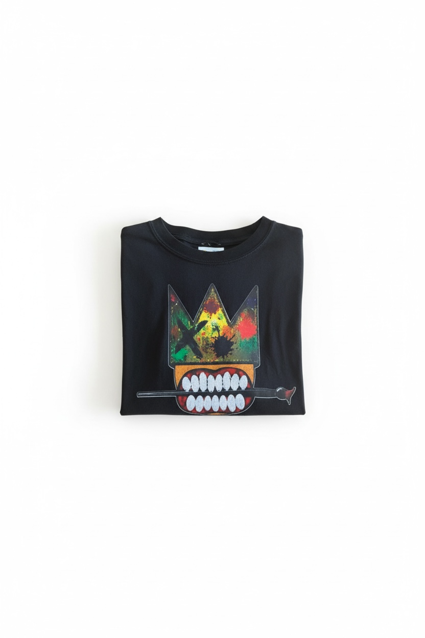 London Customs crown logo T shirt