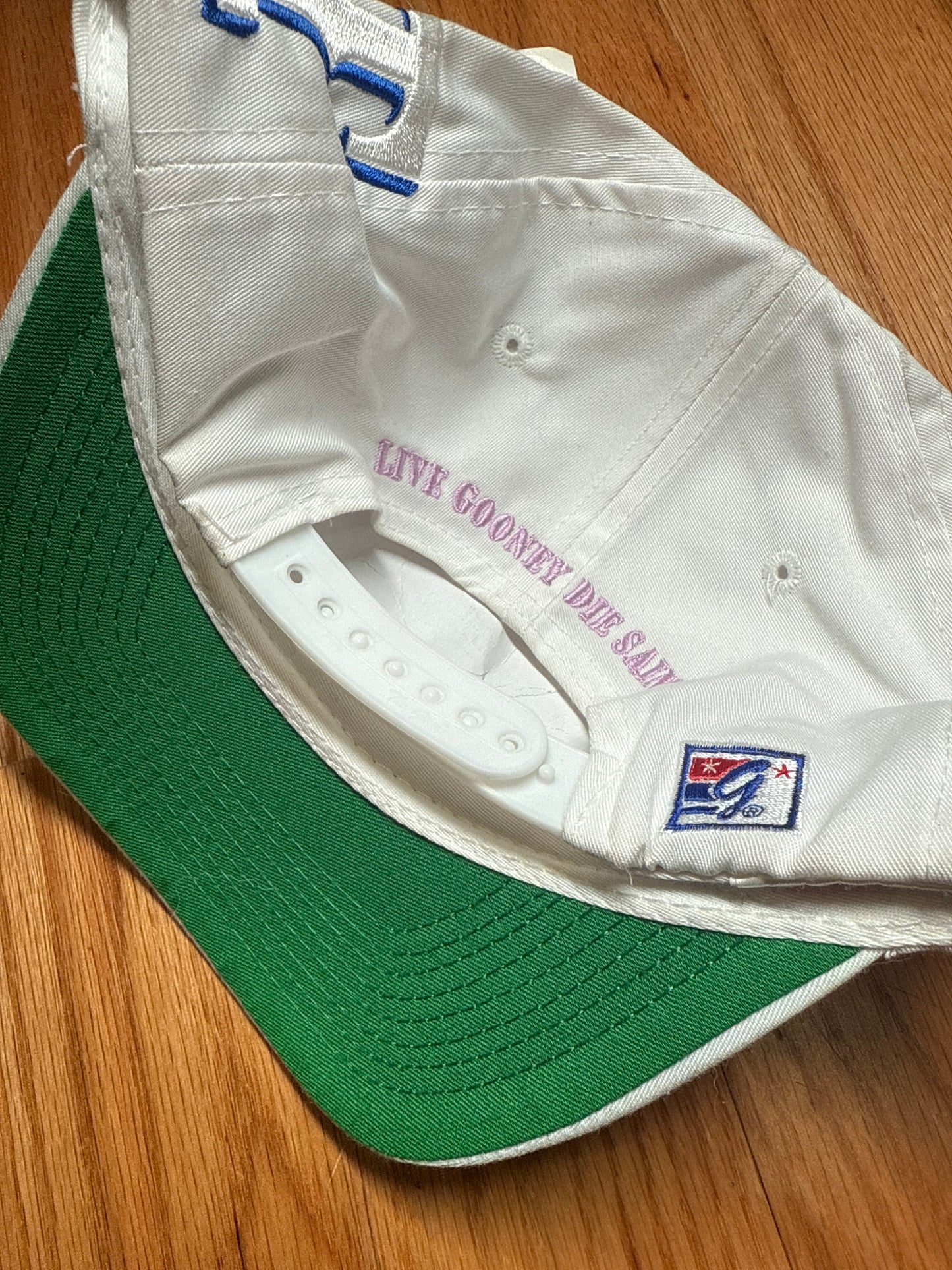 “Live Gooney Die Saint” Custom cap