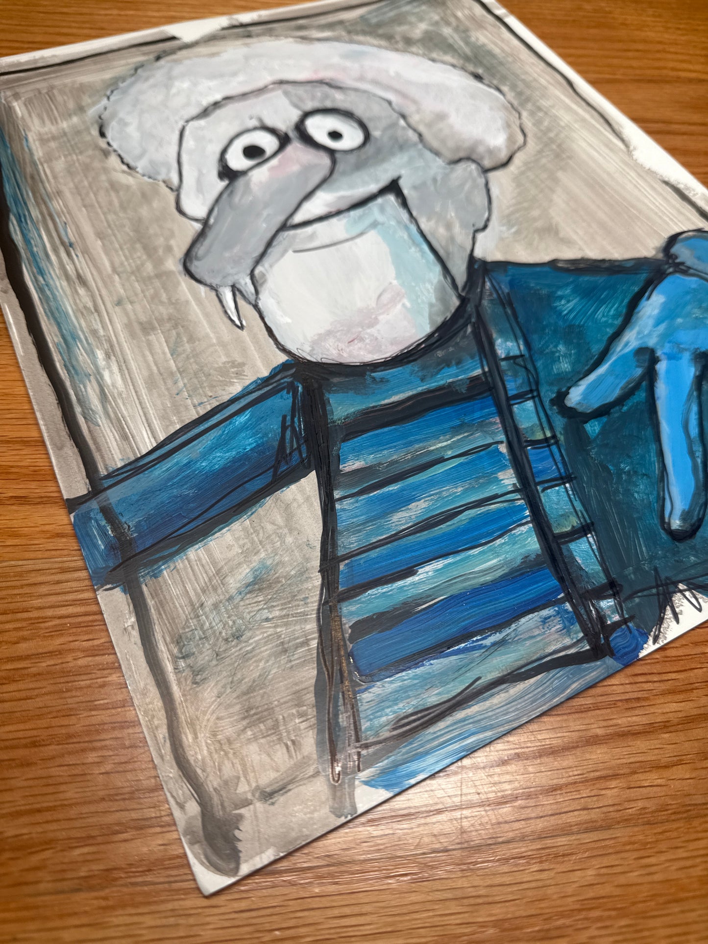 “Snowmiser” Original art