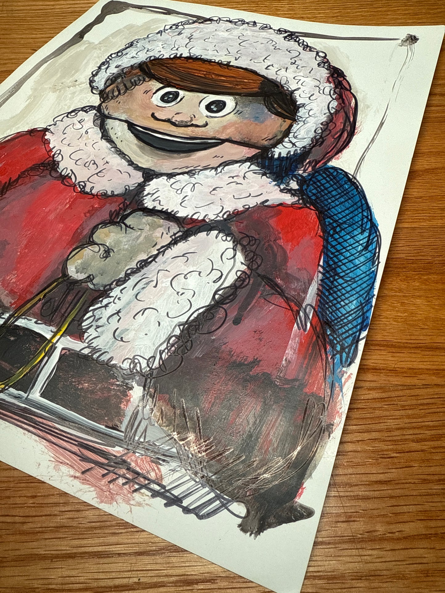 “Kris Kringle” Original art