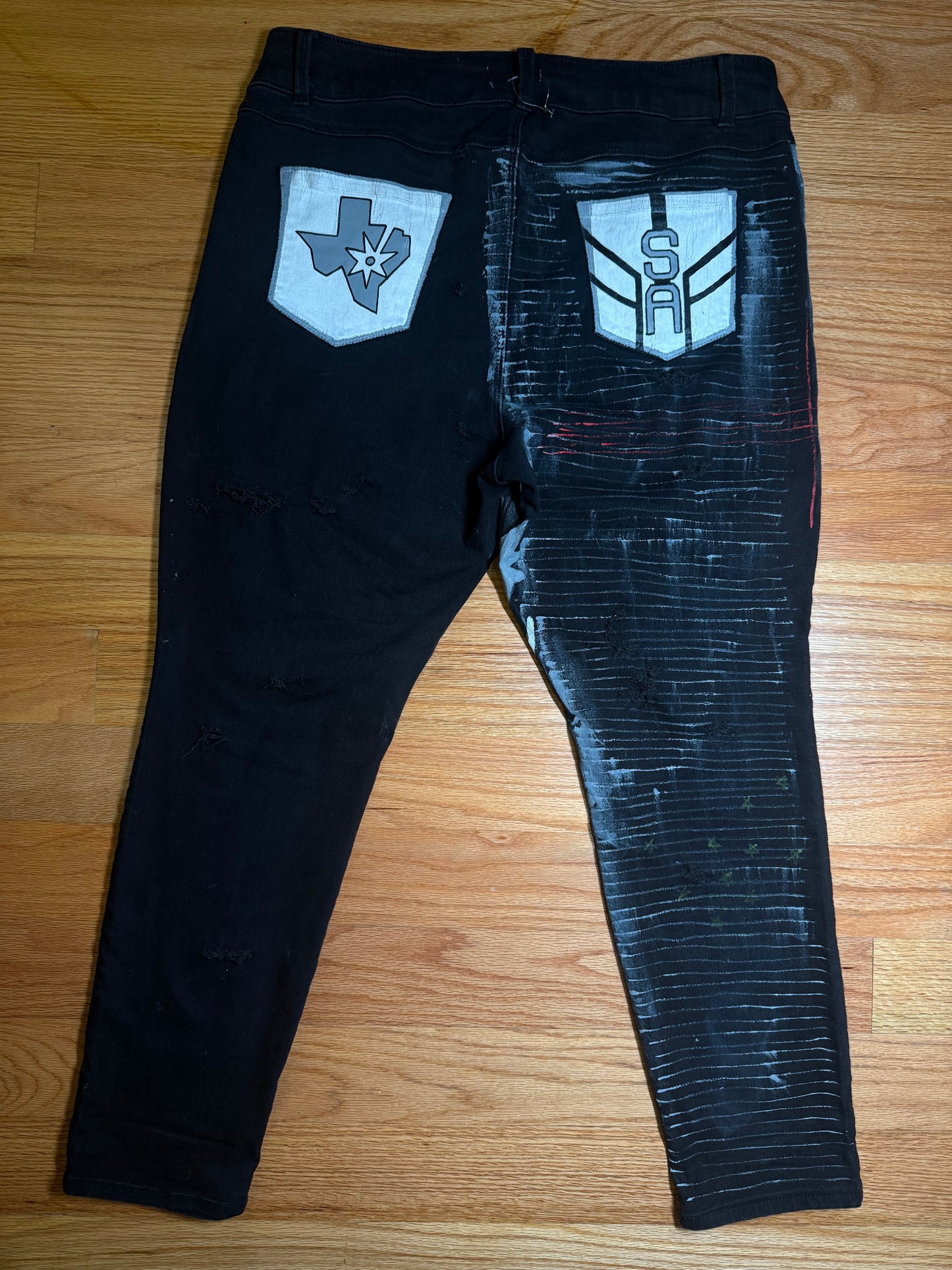 “ALL SPURS” Denim 2 Piece