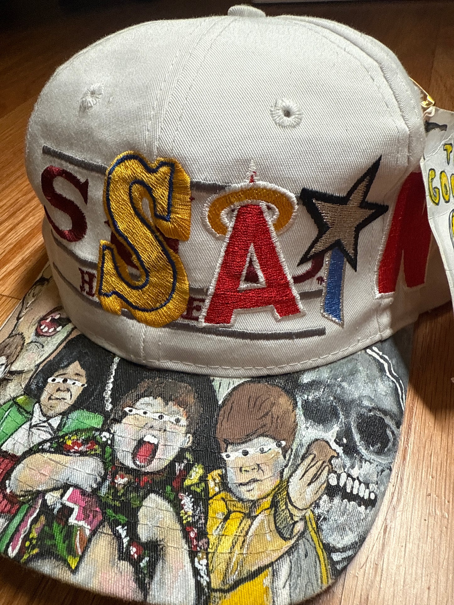 “Live Gooney Die Saint” Custom cap