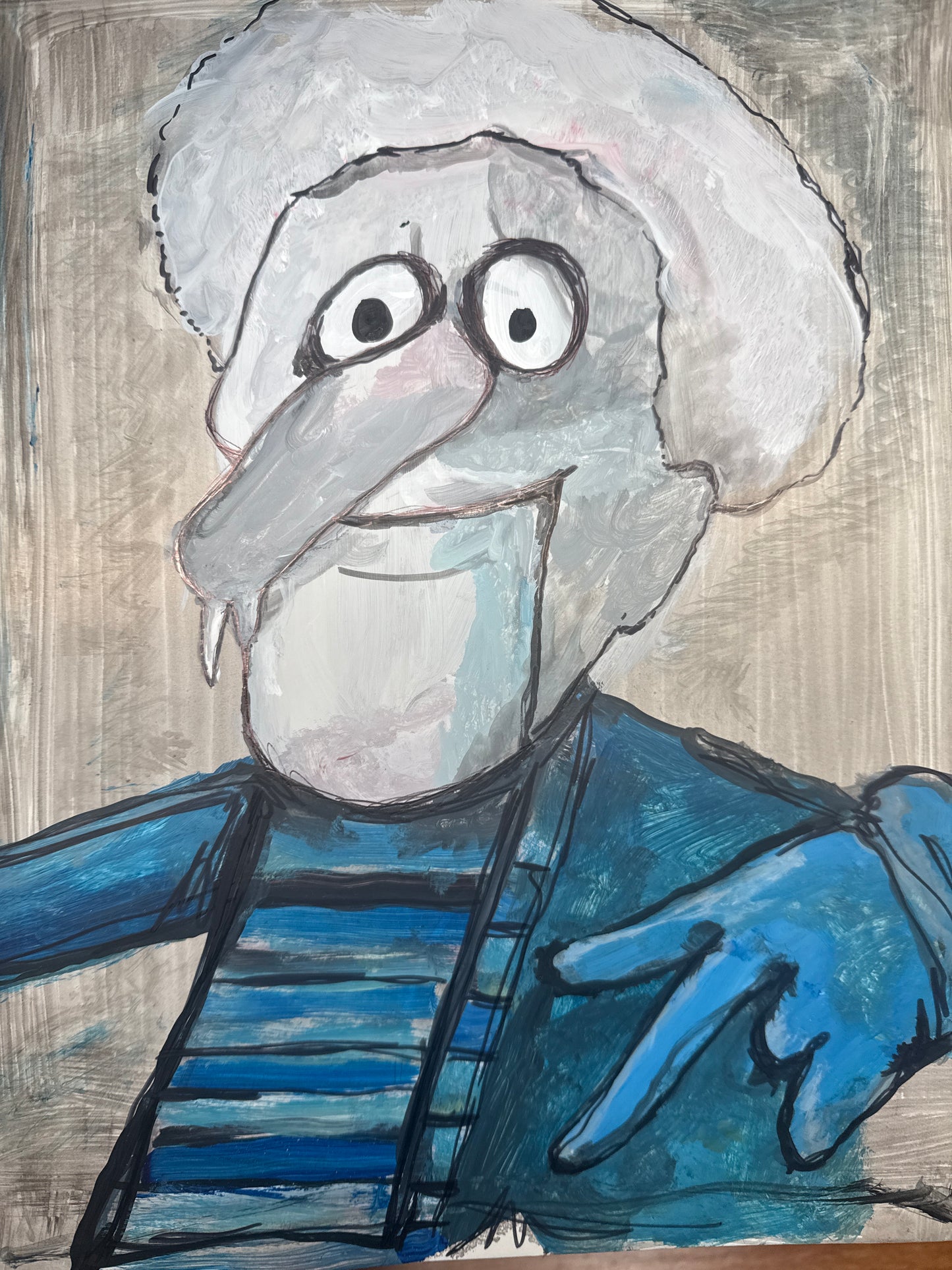 “Snowmiser” Original art