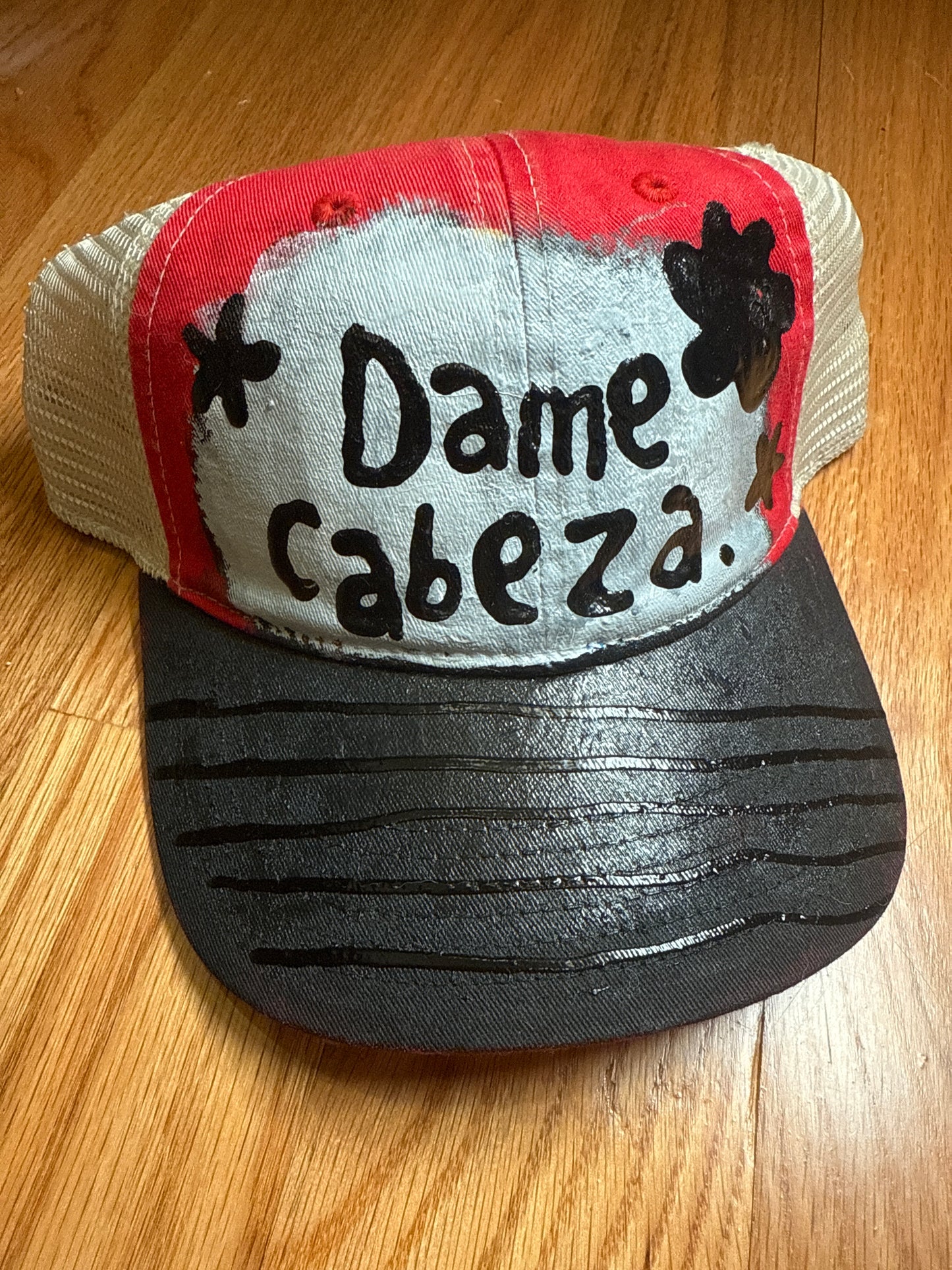 “Dame Cabeza” “Give me head” Custom cap